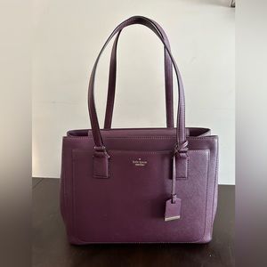 Authentic Kate Spade Plum leather Bag